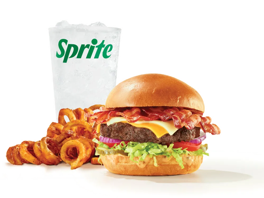 Big Cheesy Bacon Burger Meal