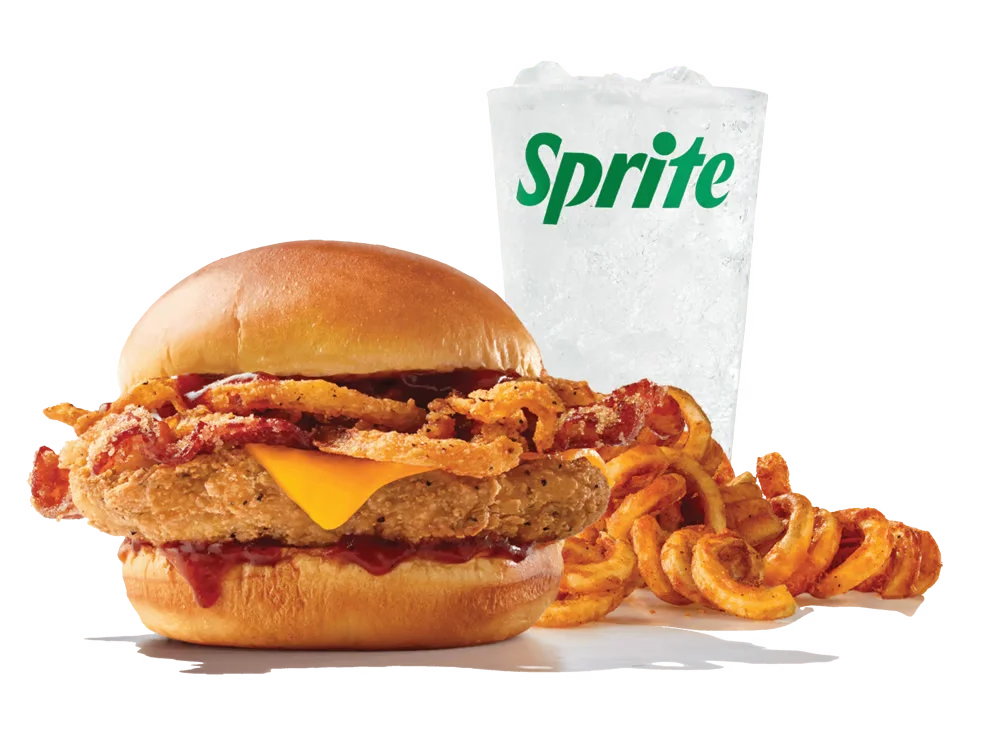 Bourbon BBQ Chicken Sandwich Meal