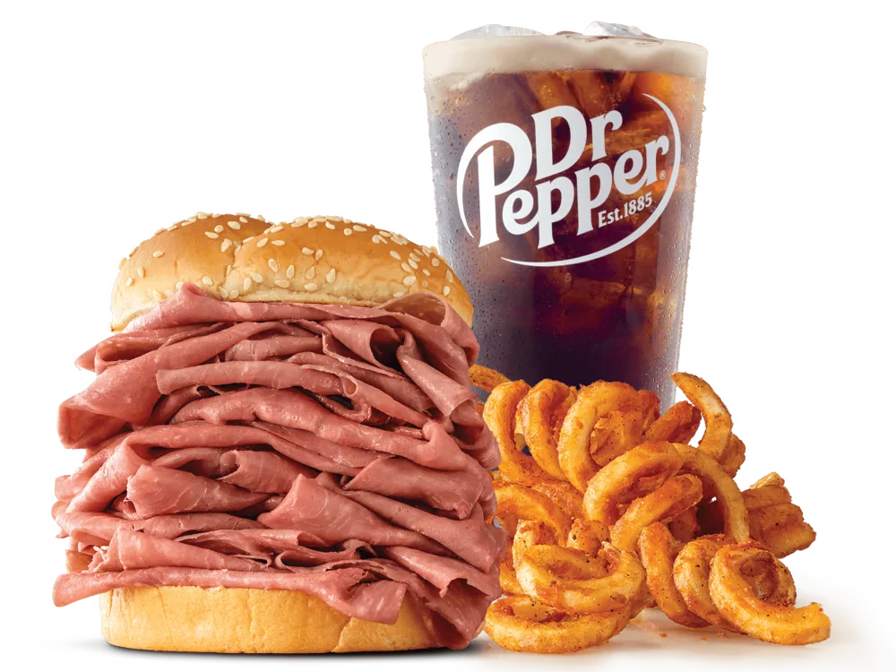 Half Pound Roast Beef Meal
